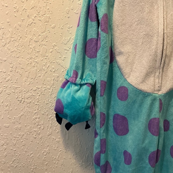 Disney Monsters Inc Teal and Purple Costume - Picture 3 of 13